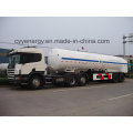 China 2015 LNG Liquid Oxigênio Nitrogênio Argon Tank Car Semi Trailer